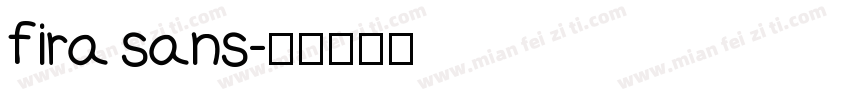fira sans字体转换